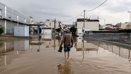 Nuevas inundaciones en Grecia causadas por la tormenta »Elías»