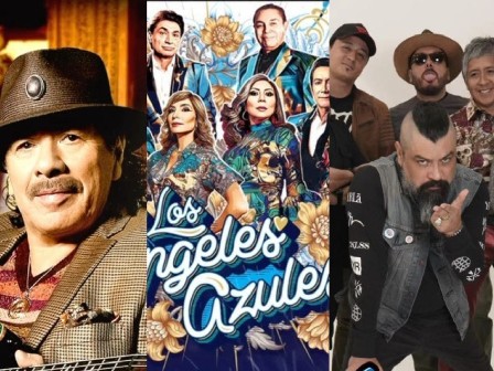 ¡Una cumbia con ska! Los Ángeles Azules lanzarán canción con Carlos Santana y Panteón Rococó