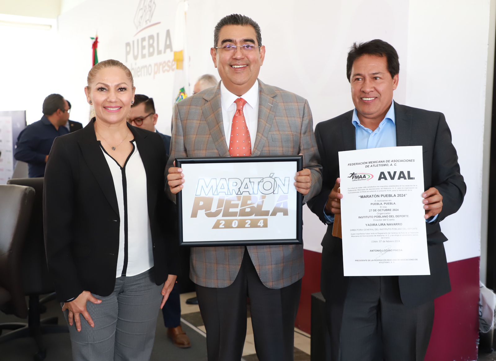 Presenta INPODE “Maratón Puebla 2024”; será de talla internacional