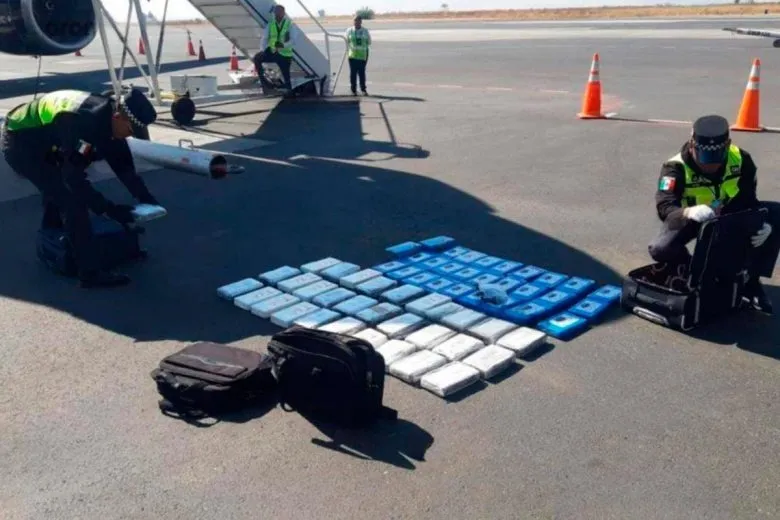 Interceptan más de 100 paquetes de cocaína con destino a Cancún
