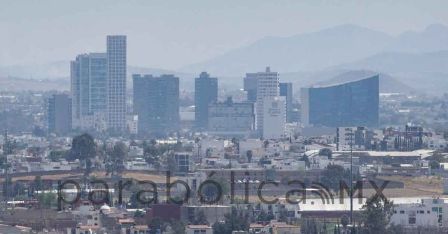 Reportan moderada la calidad del aire en Puebla