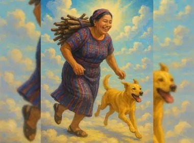 Se fueron juntos: Mujer murió abrazada a su perro durante sismo en Guatemala