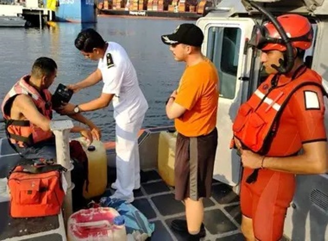 Despliega Marina operativo para salvaguardar vacacionistas