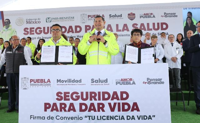 Seguridad para la Salud y la Vida con el Gobierno de Puebla