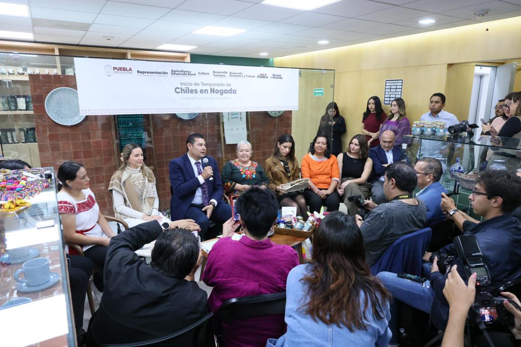 Inicia Temporada del Chile en Nogada, orgullo, sabor y tradición poblana