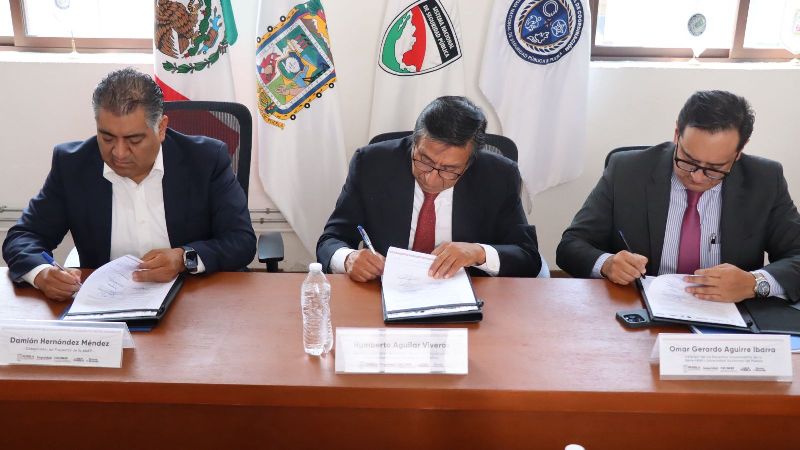 Firma convenio de seguridad CECSNSP y BUAP