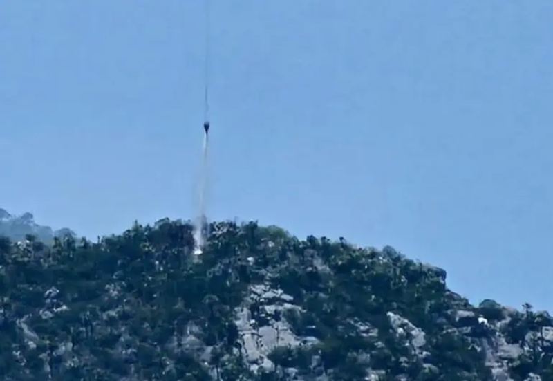 Sofocan incendio forestal en Villaldama, Nuevo León