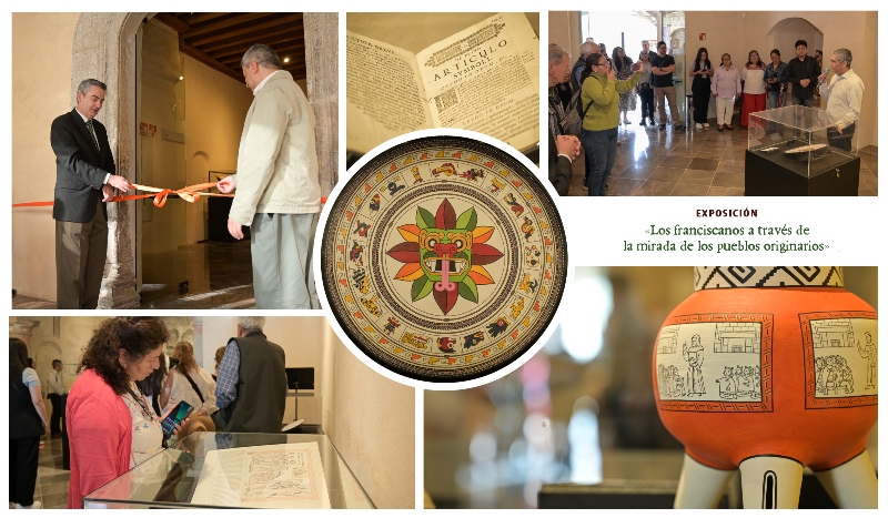 Biblioteca Franciscana inaugura la exposición “Los Franciscanos a través de la mirada de los pueblos originarios”