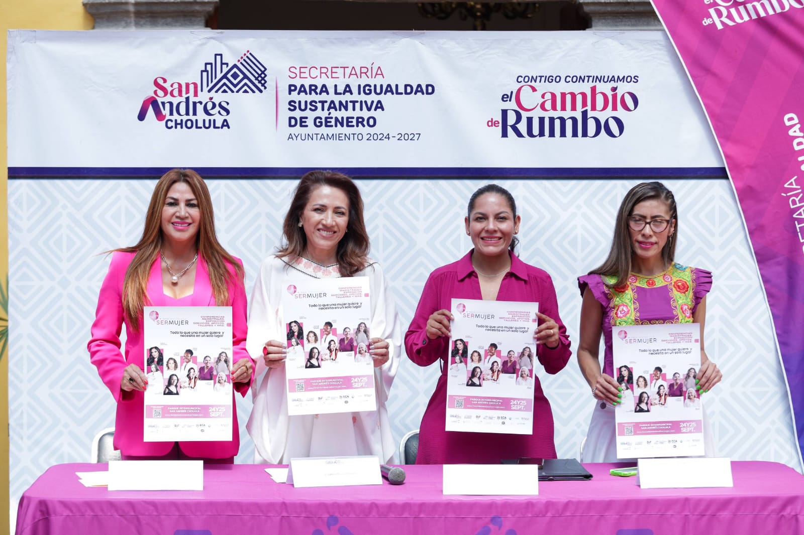 Foro Ser Mujer, un espacio de reflexión y empoderamiento en San Andrés Cholula