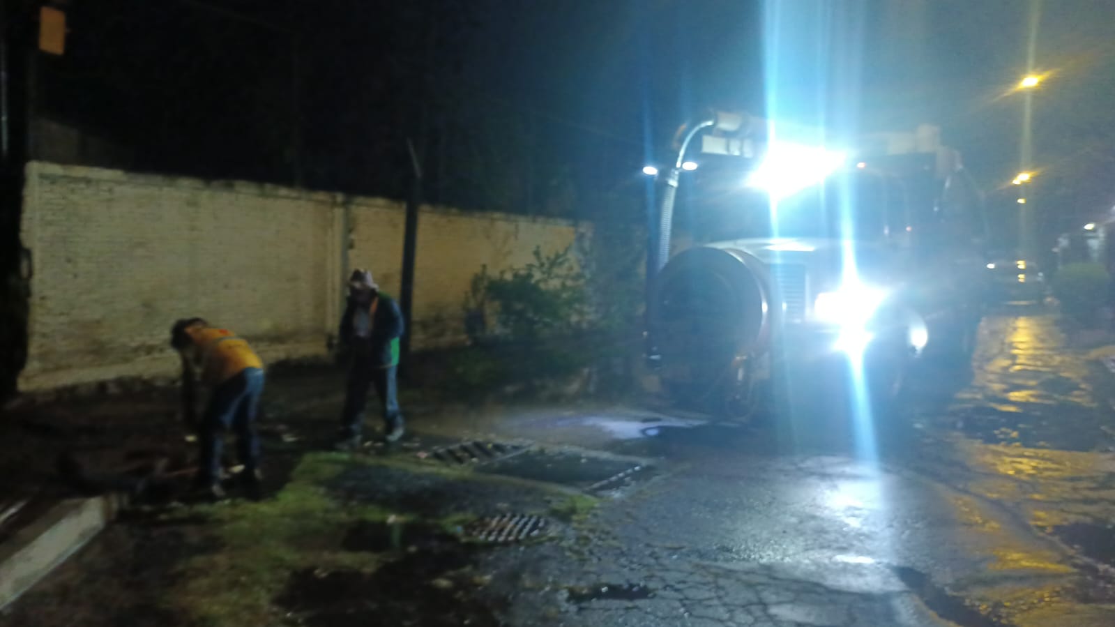 Gobierno de la Ciudad y Agua de Puebla trabajan en la atención inmediata y coordinación efectiva tras lluvias en la capital poblana