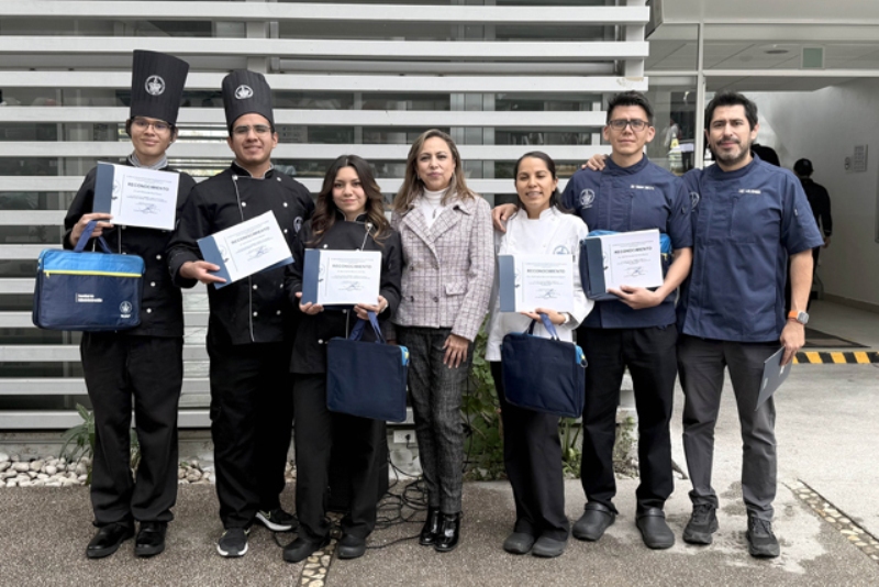 Es una satisfacción formar parte de la BUAP, una institución que nos respalda: alumnos de Gastronomía ganan concurso ¡A chopear!