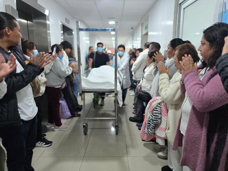 Realiza IMSS Puebla décima donación multiorgánica 2025 en Hospital de Traumatología y Ortopedia