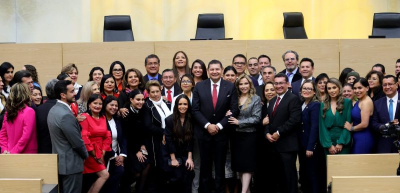 Seguridad, justicia y riqueza comunitaria, los tres pilares de mi administración: Alejandro Armenta en su Primer Informe