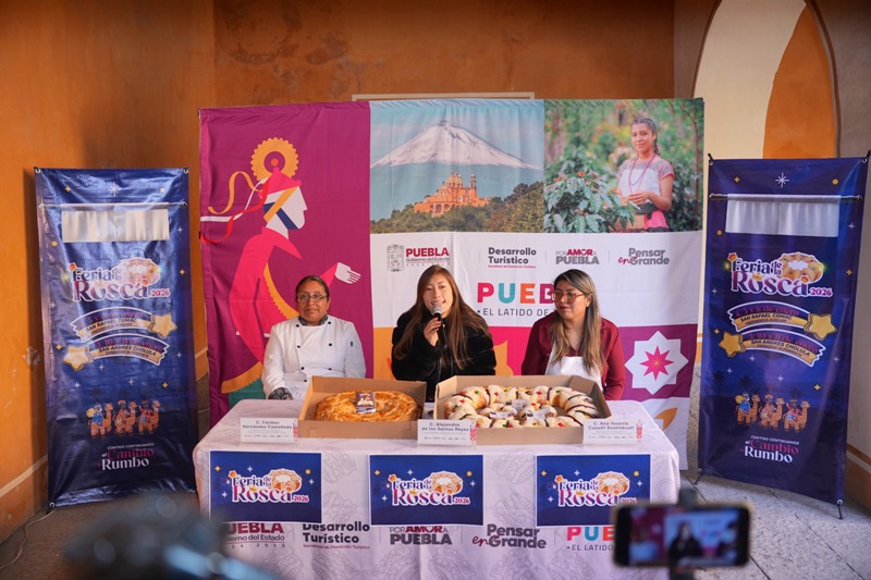 Presentan Feria de la Rosca de San Rafael Comac