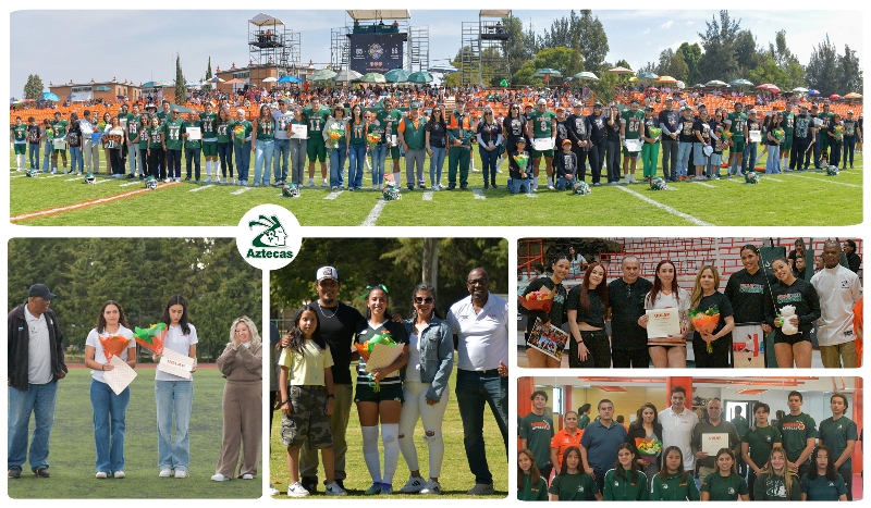 Los Aztecas UDLAP reconoce a sus egresados deportistas con emotivas despedidas