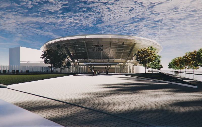 Bajo lineamientos del INAH, avanza construcción del Fórum Pensar En Grande