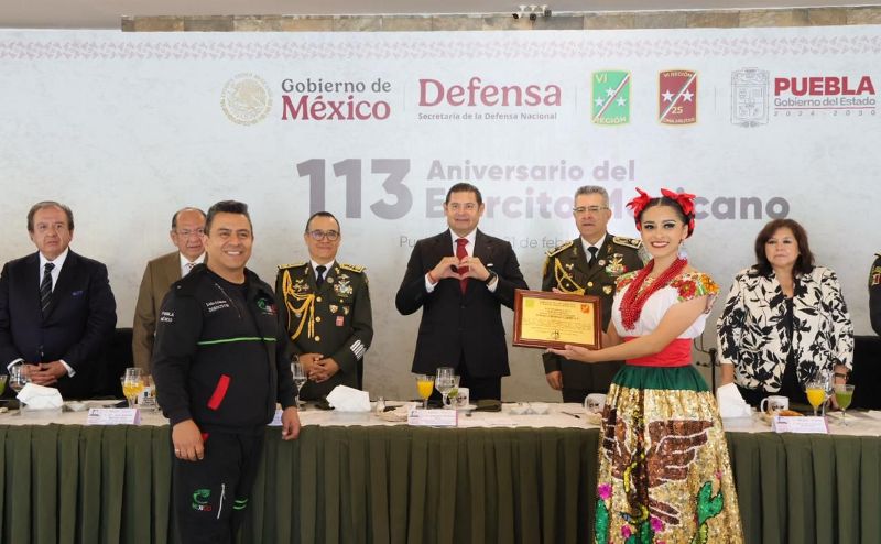 Coordinación con fuerzas armadas logró disminución de índices delictivos en Puebla