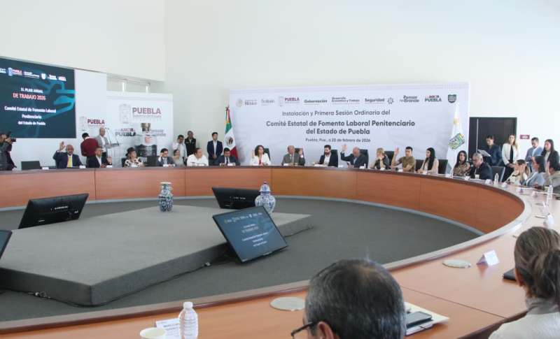 Puebla impulsa trabajo digno para reinserción social efectiva