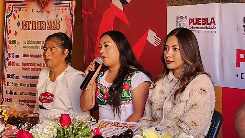 Promueve Secretaría de Desarrollo Turístico Festival del Mole Miahuateco