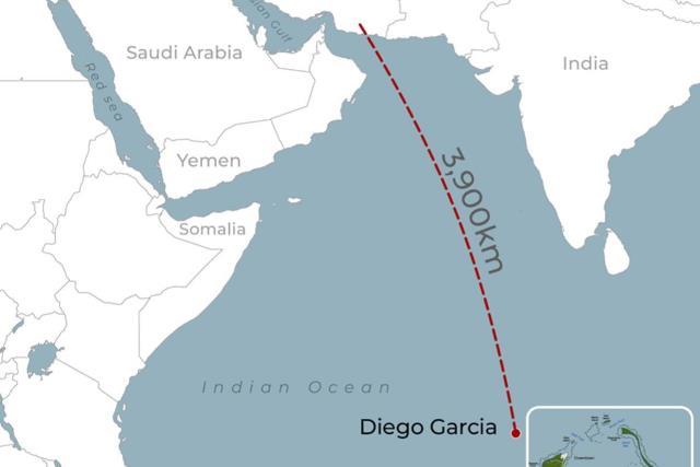 Irán lanza misiles hacia base con fuerzas de EU en océano Índico: reportes
