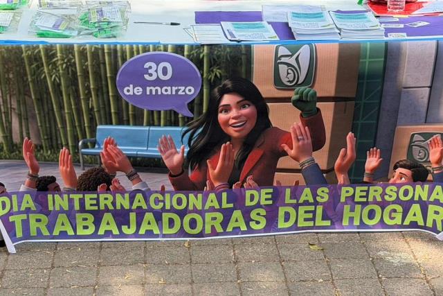 Trabajadoras del hogar exigen seguridad social y salarios dignos en CDMX