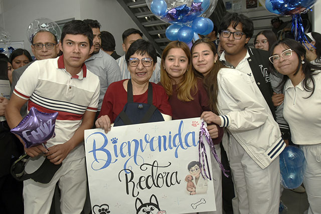 BUAP.-La rectora Lilia Cedillo destaca el crecimiento de la Facultad de Medicina Veterinaria y Zootecnia