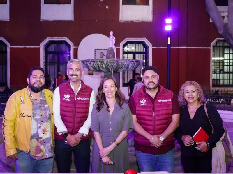 Entrega Gobierno de la Ciudad fuente del Parque Sor Juana Inés de la Cruz