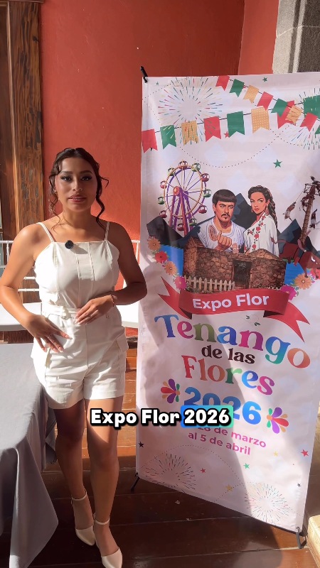 Presentan oficialmente la Expo Flor 2026 en Huauchinango y la Ciudad de Puebla