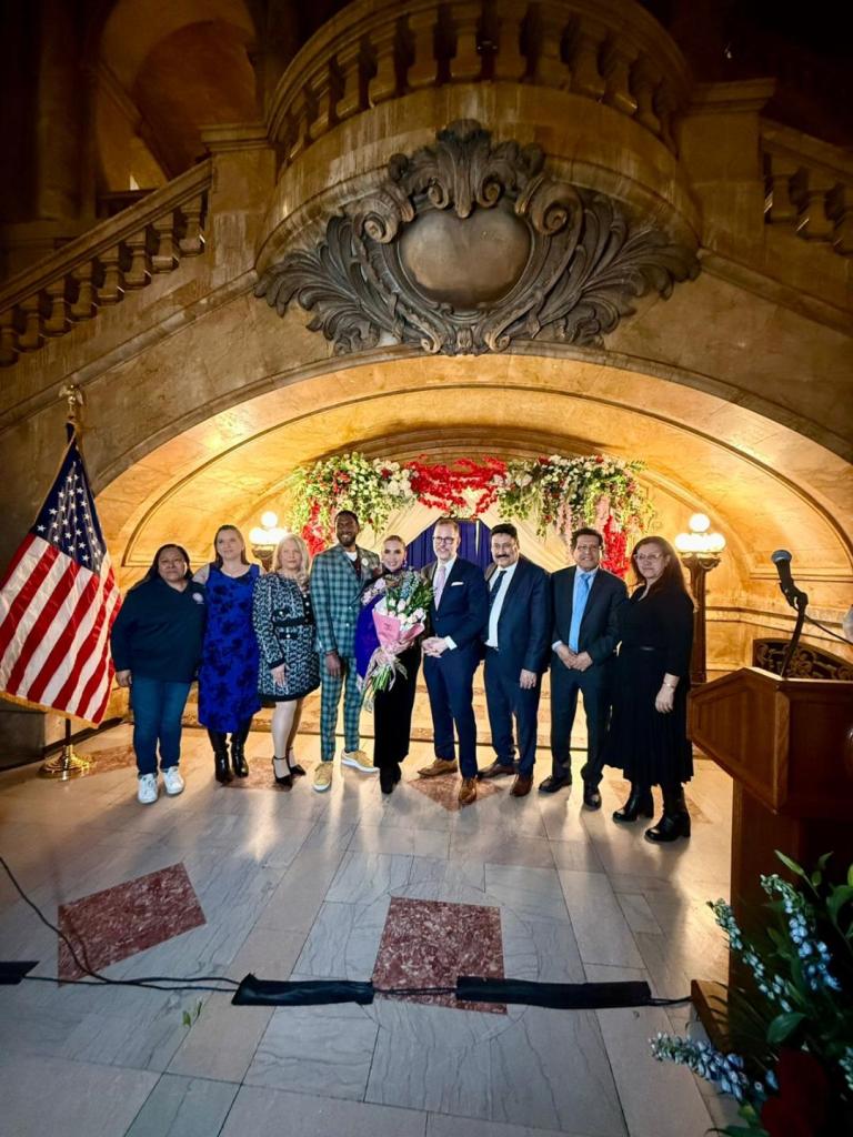 Congreso del Estado de Puebla, presente en la celebración del Mes de la Historia de la Mujer en Nueva York