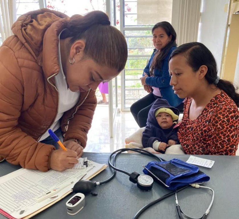 Ofrecieron actividades de salud en Ozomatlán perteneciente  a Huauchinango