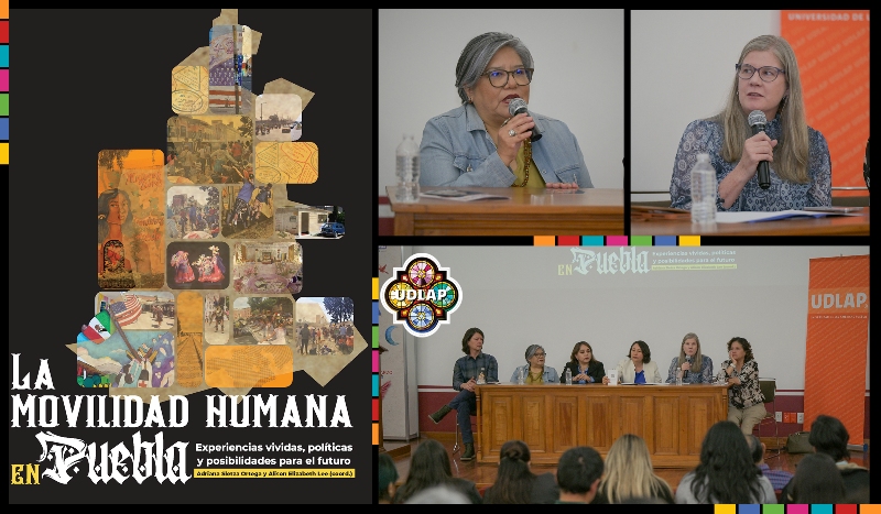 Libro coeditado por la UDLAP y la BUAP sobre movilidad humana en Puebla se presenta en la FENALI 2026