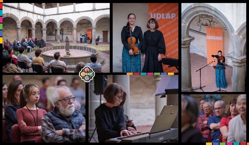Dúo Ito-Fernández presentan concierto en el marco del 25 aniversario de la Biblioteca Franciscana