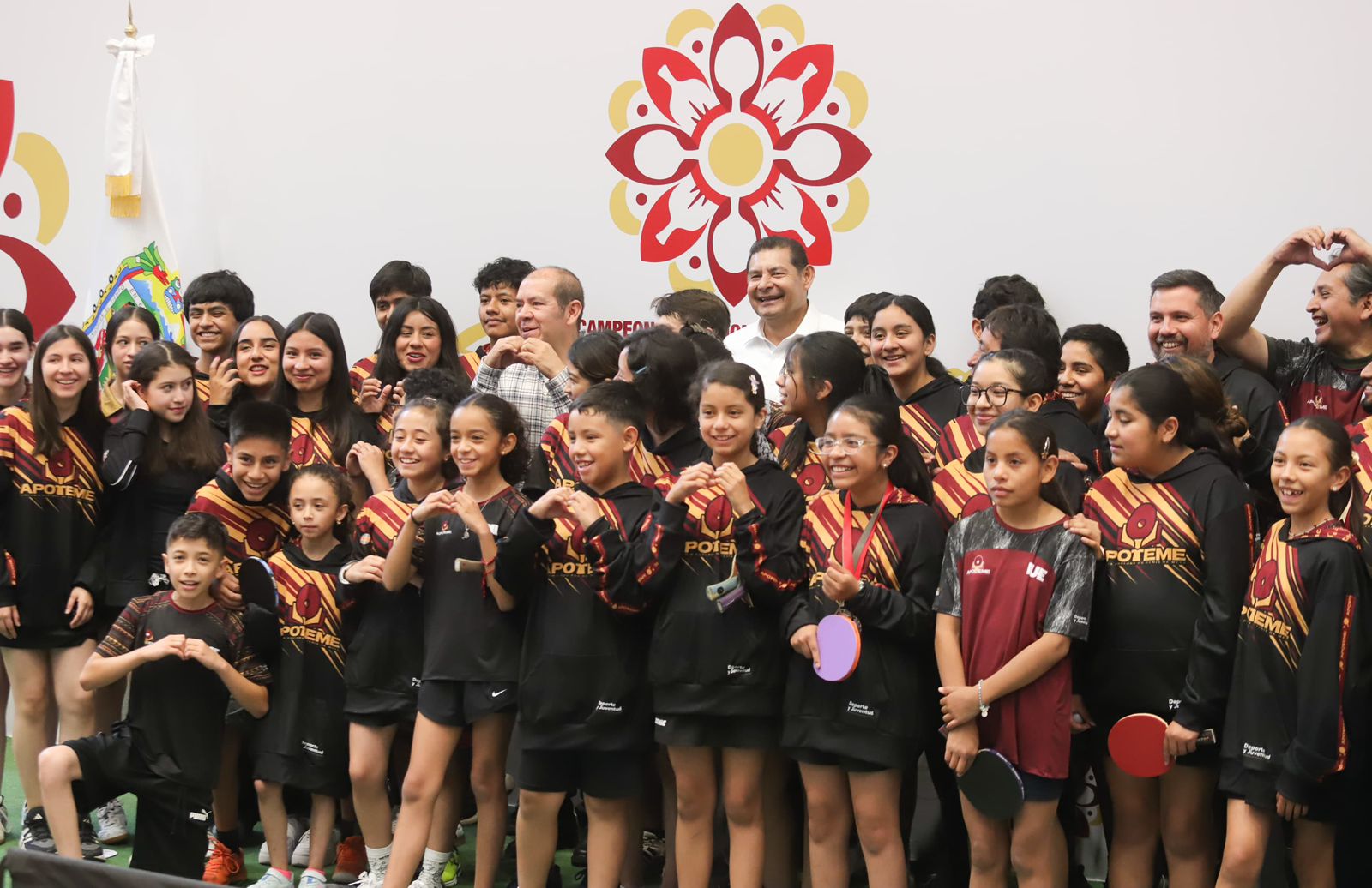 Campeonato Nacional de Tenis de Mesa en Puebla rompe récord de participación