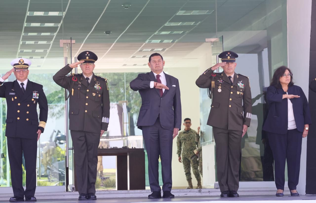 Coordinación entre órdenes de gobierno y Fuerzas Armadas consolida la paz: Armenta Mier