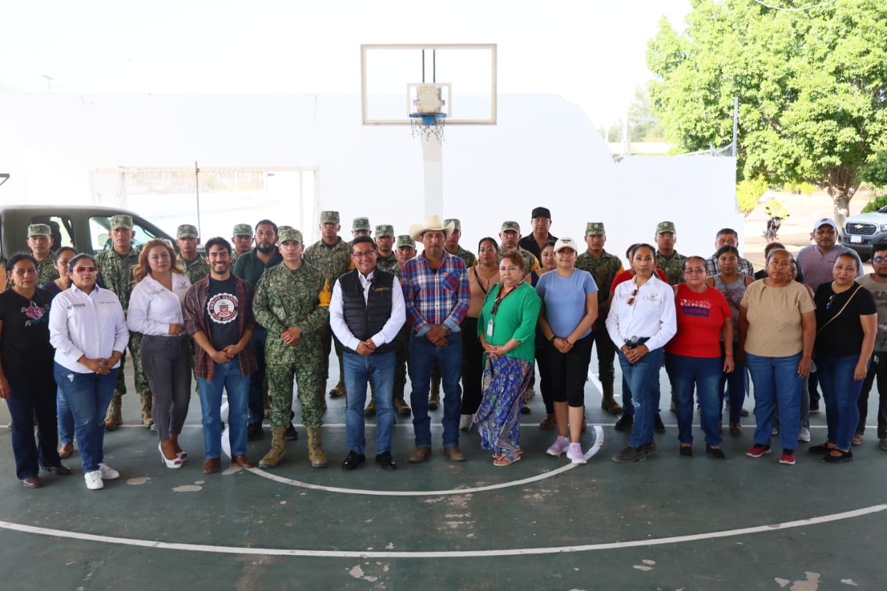 Participa Pável Gaspar en Jornada por la Paz de Chiautla de Tapia para promover coordinación institucional