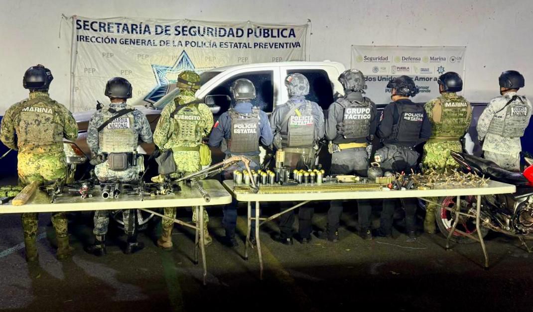 *Fuerzas de seguridad logran aseguramiento de armamento de alto calibre*