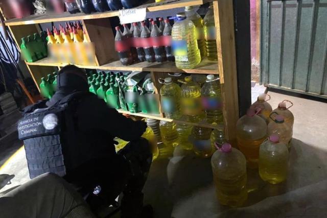 En Hidalgo se vende huachicol hasta en tienditas de abarrotes