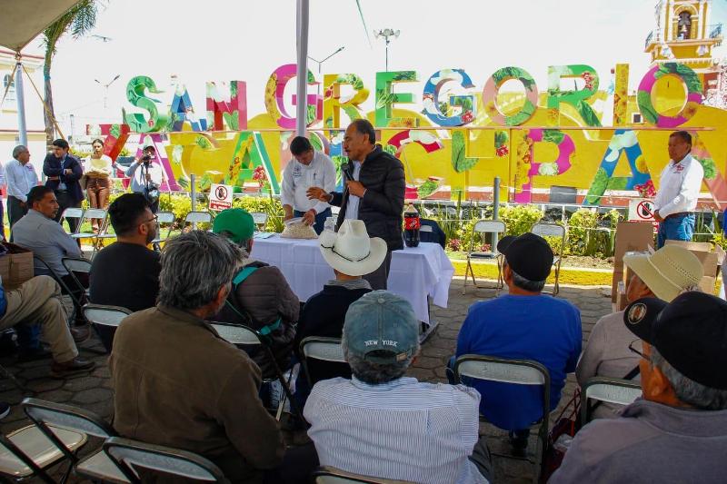 Impulsa Tonantzin Fernández el programa “Sembrando el Futuro” en beneficio del campo