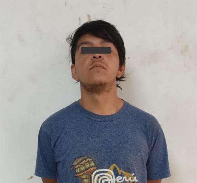 Aseguran a tres masculinos tras persecución en límites de Cuautlancingo y San Pedro Cholula