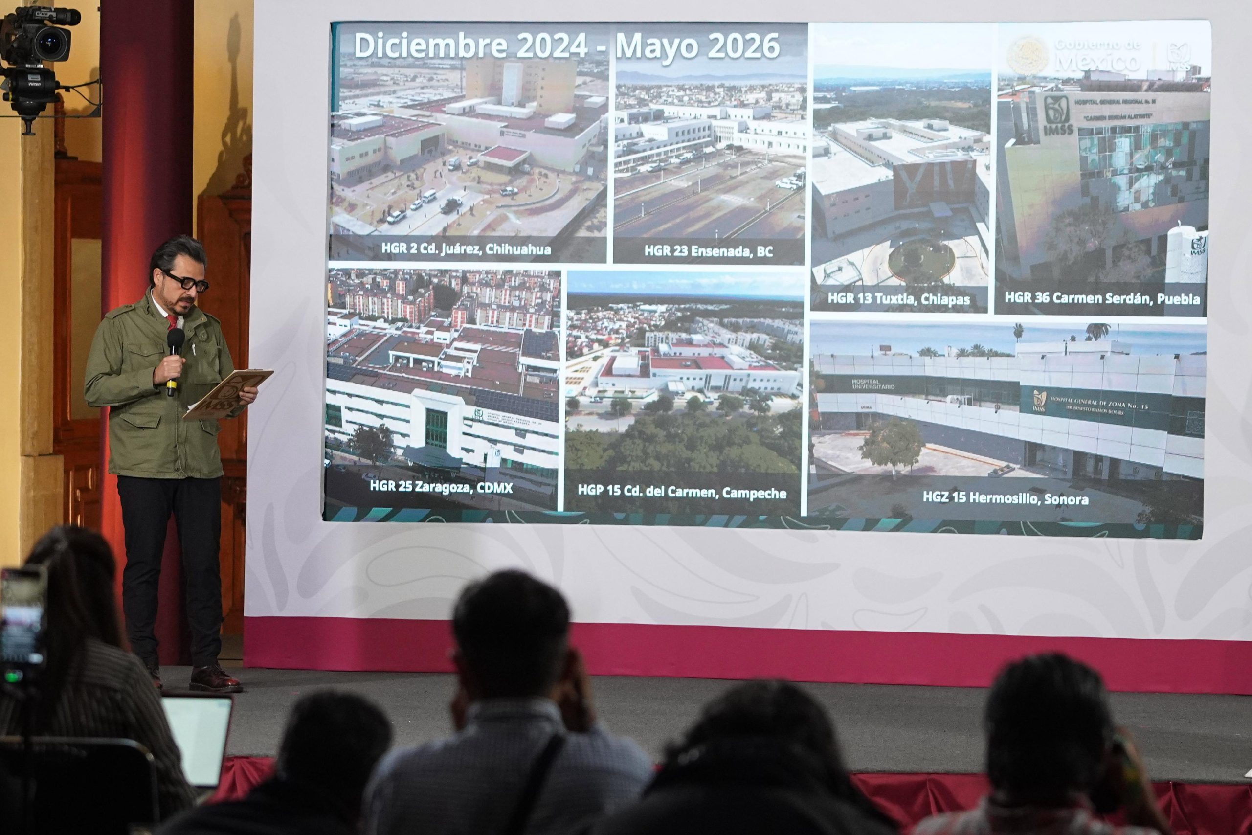 IMSS trabaja en 19 frentes de obra hospitalaria para ampliar su infraestructura en el país: Zoé Robledo