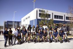 ALUMNOS DE LA BUAP REALIZAN JORNADA DE ARBORIZACIÓN EN CU2