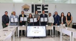 CELEBRA IEE FIRMA DE CONVENIO CON IAP