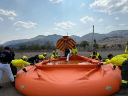 Respuesta inmediata de Gobierno Estatal ante reactivación de incendio en Cohetzala