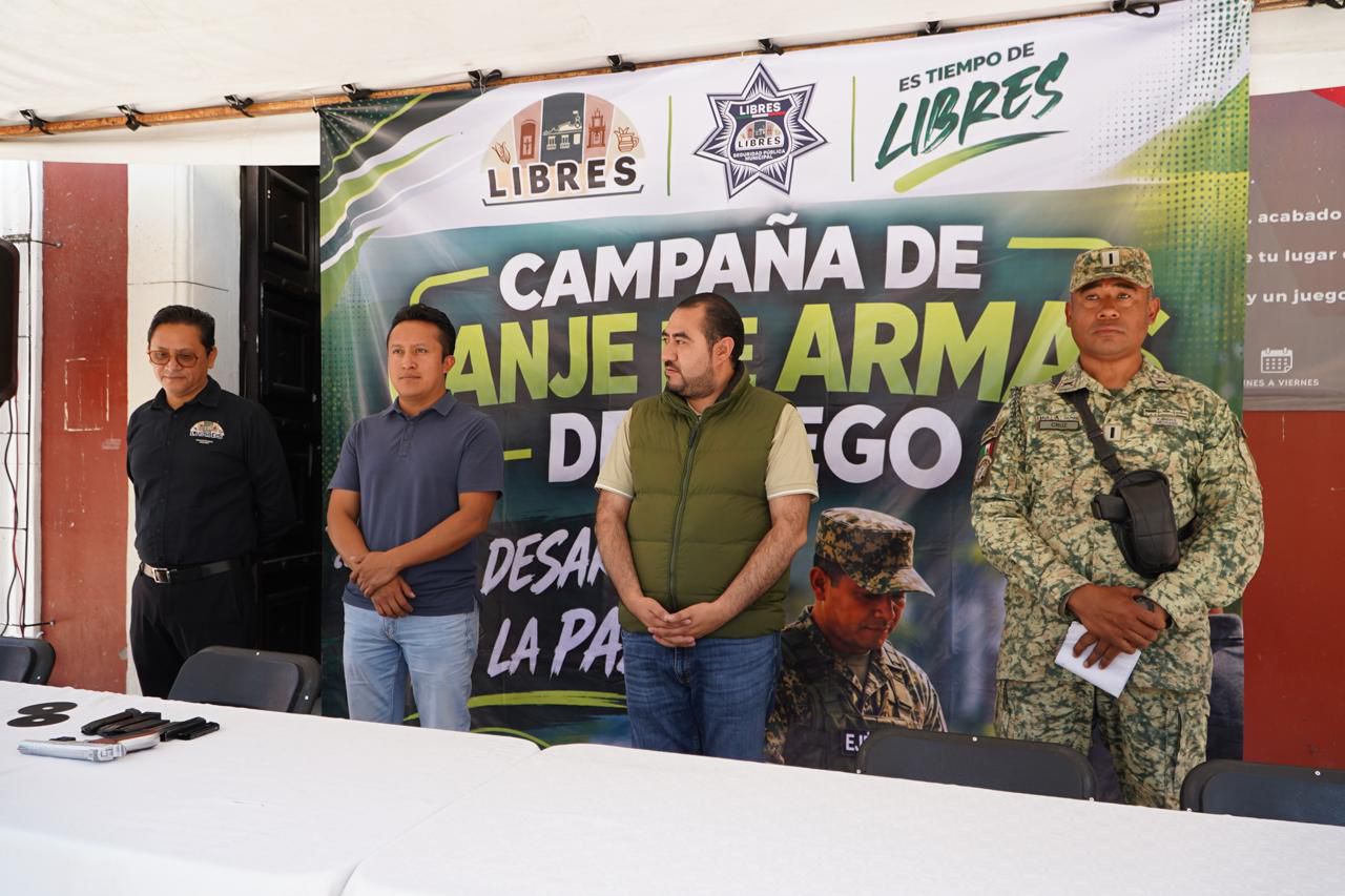 Campaña «Sí al Desarme, Sí a la Paz» llegó a libres