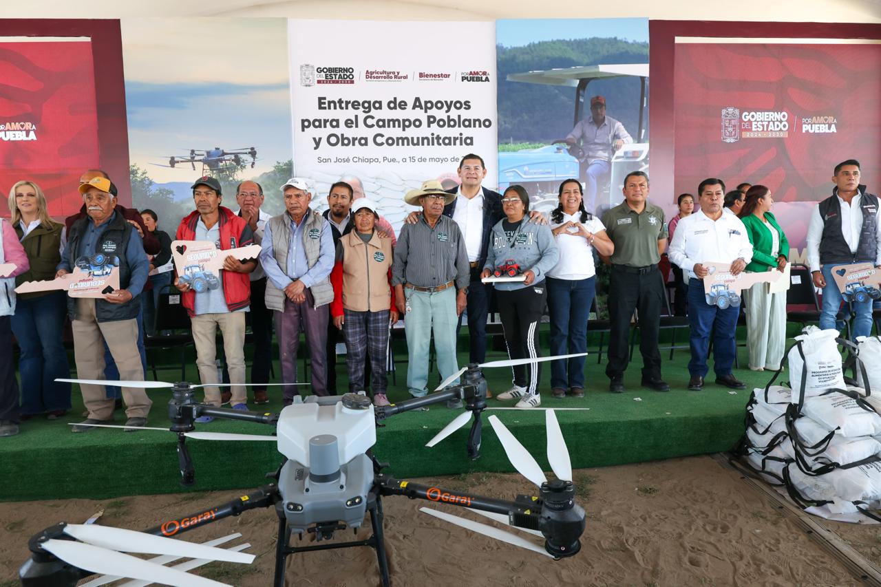 Rescata Armenta Mier del olvido a San José Chiapa y lo integra al desarrollo con inclusión y bienestar