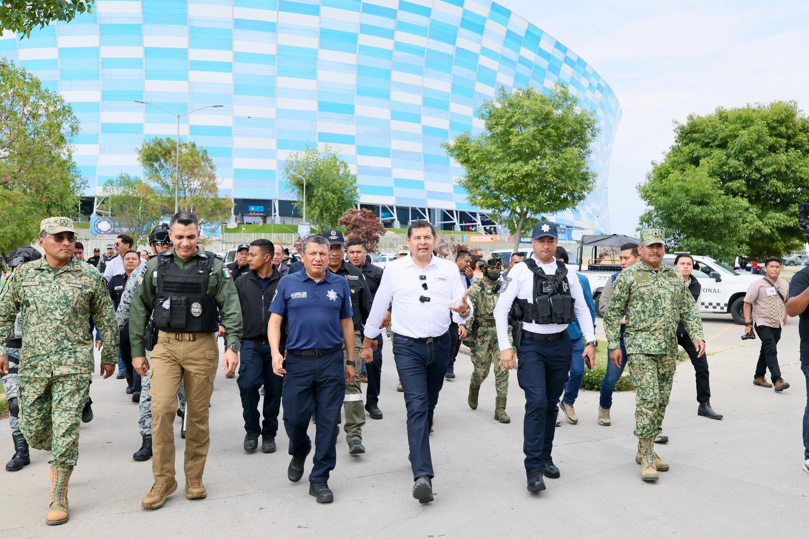Arranca el Mundial en Puebla con seguridad, orden y ambiente familias