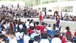 SEDIF lleva Circo de Valores y Unión Familiar a escuelas poblanas