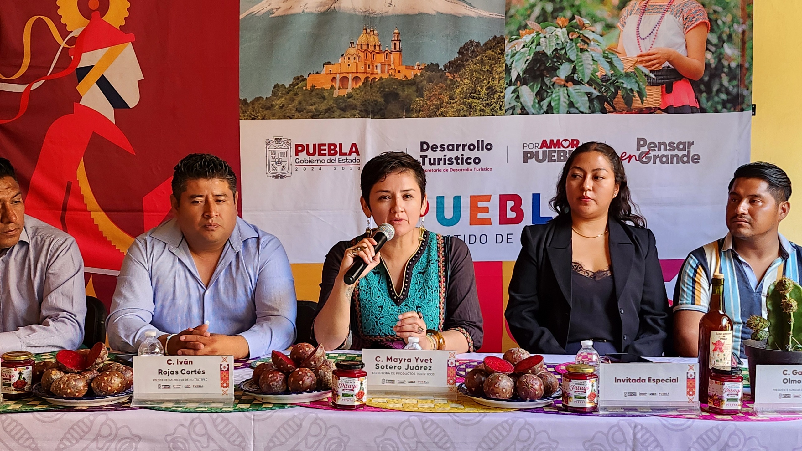 Promueve Turismo “Feria de la Pitaya y Pitahaya” de Huitziltepec