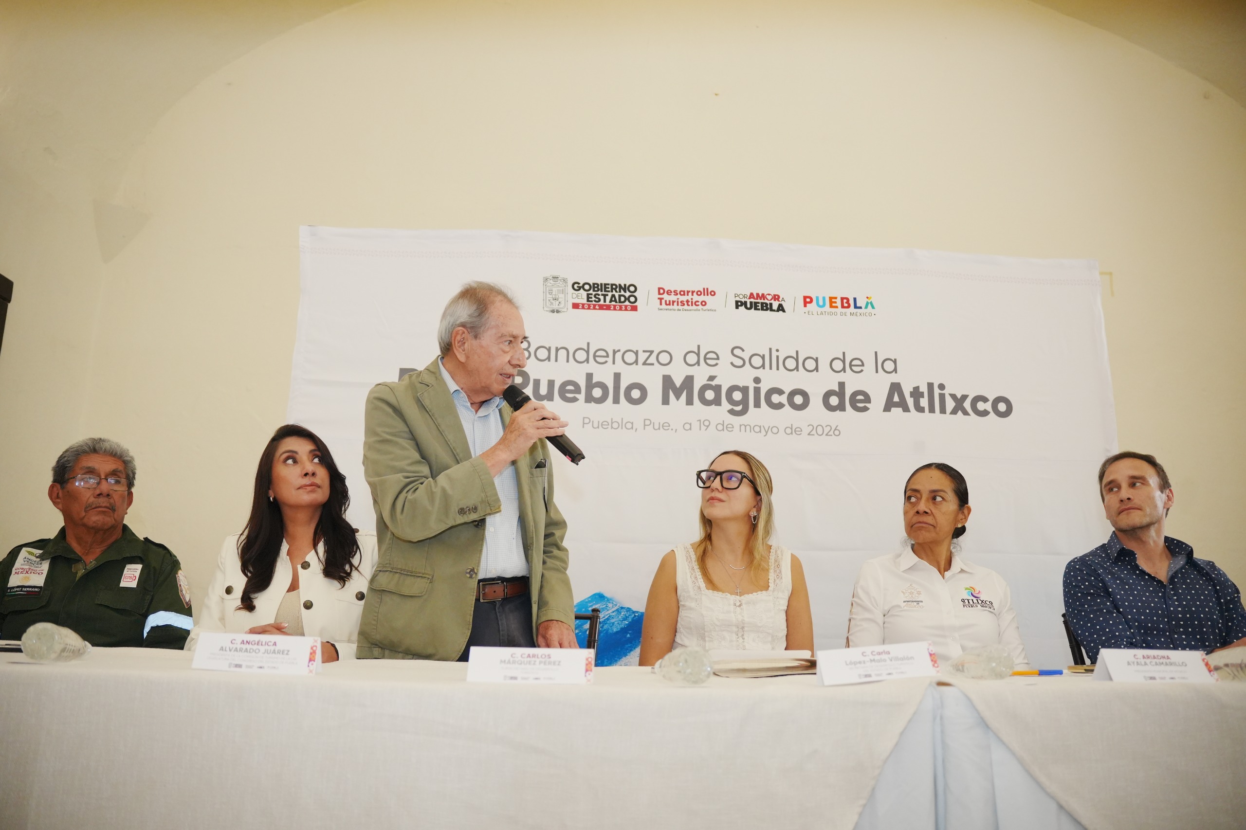 Presenta Secretaría de Desarrollo Turístico la Ruta Pueblo Mágico de Atlixco