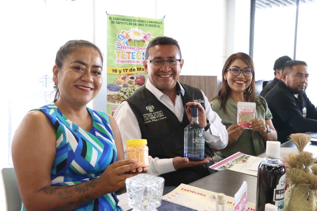 Presentan en el Congreso del Estado el Festival de la Tetecha 2026
